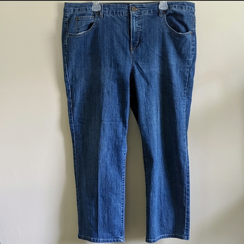 Bandolino Mandie high rise straight leg jeans 20WS